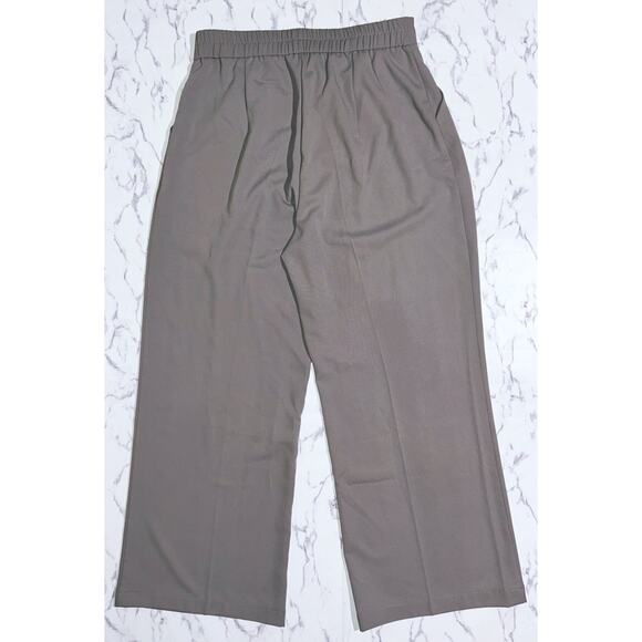 NWT Decivi Wide Leg High Waist Loose Fit Gray Pants Large - Picture 5 of 7